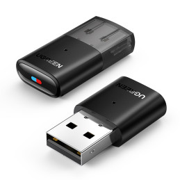 Ugreen bluetooth siųstuvo adapteris, skirtas Playstation / Nintendo Switch ausinėms juodos spalvos (CM408)