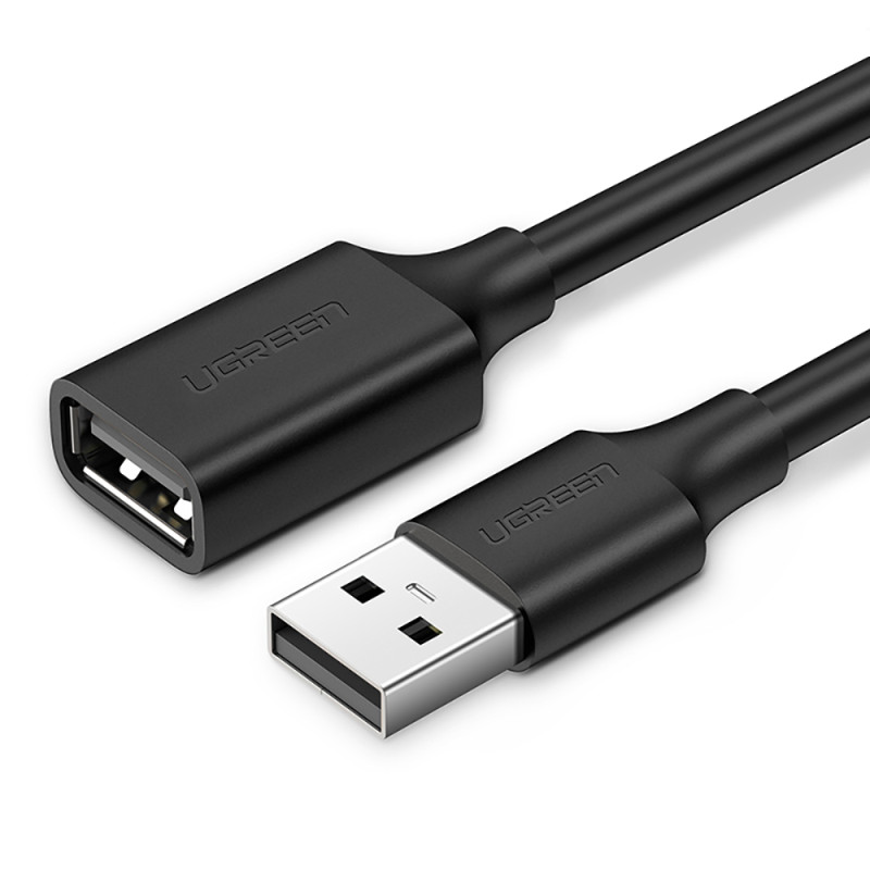 Ugreen plėtinio USB 2.0 adapteris 5m juodas (US103)