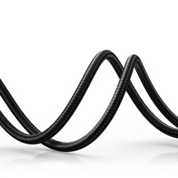 Ugreen kampinis AUX laidas 2 x mini lizdas 3,5 mm 1,5 m mėlynas (AV112)
