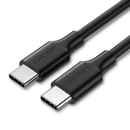 Ugreen US286 USB-C – USB-C PD QC 3A 480Mb/ s kabelis 0,5m – juodas