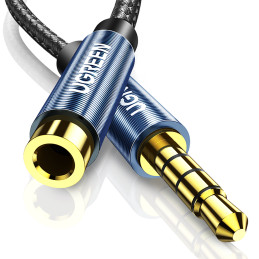 Ugreen 3,5 mm mini lizdo adapteris, 0,5 m mėlynas (AV118)
