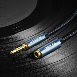 Ugreen 3,5 mm mini lizdo adapteris, 0,5 m mėlynas (AV118)