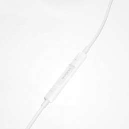 Dudao X14PROL-W1 į ausis įdedamos ausinės su Lightning jungtimi baltos spalvos (X14PROL-W1)