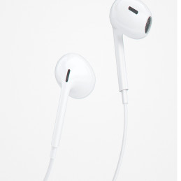Dudao X14PROL-W1 į ausis įdedamos ausinės su Lightning jungtimi baltos spalvos (X14PROL-W1)