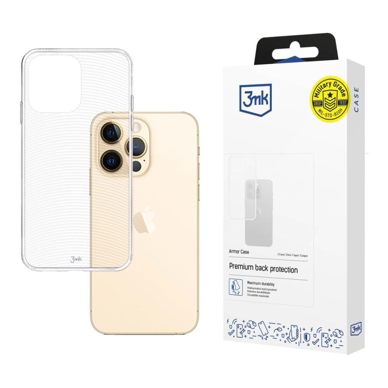 3mk Armor Case iPhone 13 Pro - skaidrus
