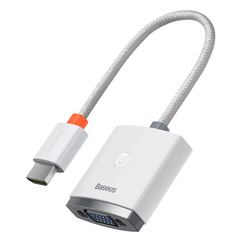 Baseus WKQX010102 HDMI - VGA adapteris - baltas