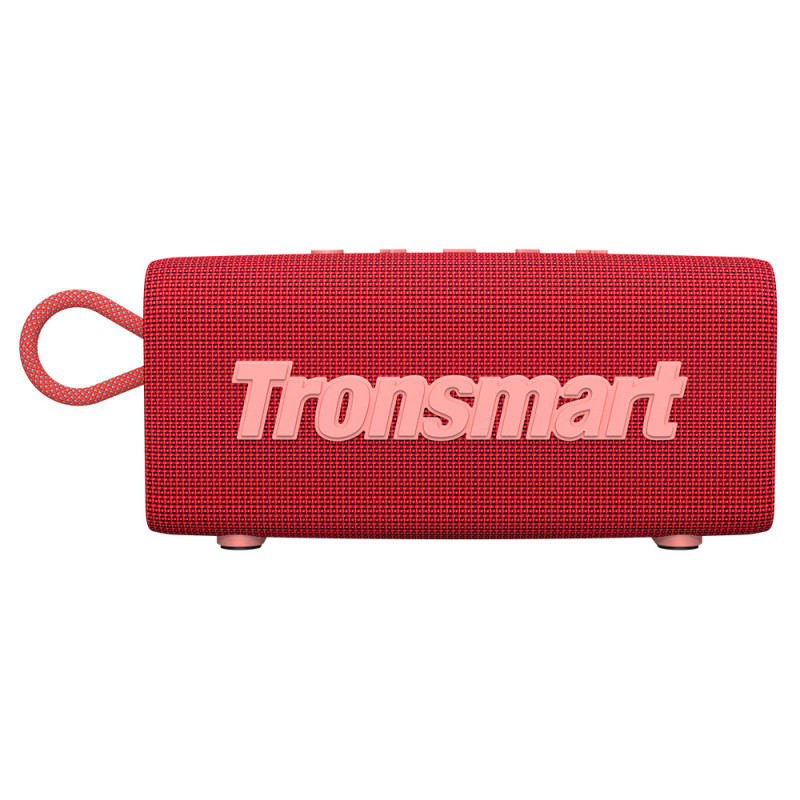 Tronsmart Trip Wireless Bluetooth 5.3 garsiakalbis, atsparus vandeniui IPX7 10W raudonas