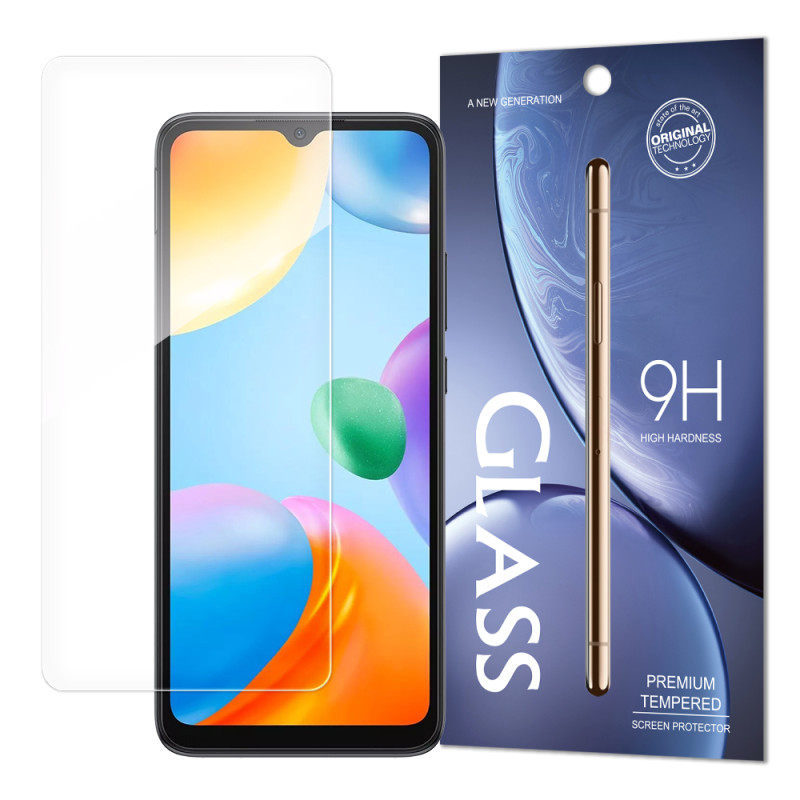 Grūdintas stiklas 9H grūdintas stiklas Xiaomi Redmi 10C (pakuotė – vokas)