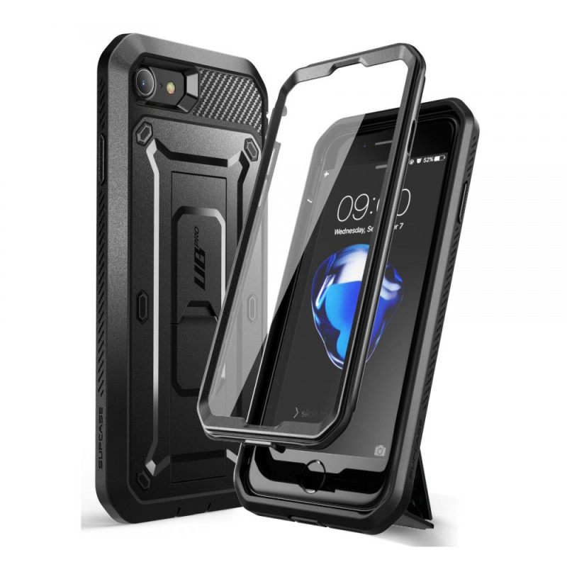 Unicorn Beetle Pro Supcase dėklas, skirtas iPhone 7/ 8/ SE 2020/ 2022 – juodas Unicorn Beetle Pro Supcase dėklas, skirtas iPhone 7/ 8/ SE 2020/ 2022 – juodas