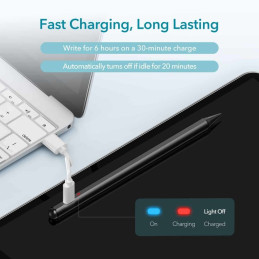 ESR Digital+ Magnetic Stylus Pen for iPad – baltas