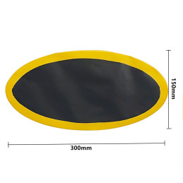 Vandeniui atsparus 11L PVC maišelis - geltonas