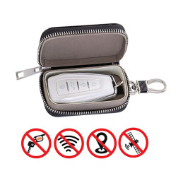 Apsaugos nuo vagystės automobilio raktų dėklas, blokuojantis radijo bangas Faraday Box Faraday Cage juodas