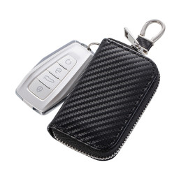 Apsaugos nuo vagystės automobilio raktų dėklas, blokuojantis radijo bangas Faraday Box Faraday Cage juodas