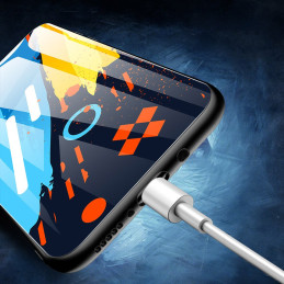 Spalvoto stiklo dėklas, dangtelis, grūdinto stiklo perdanga su fotoaparato dangteliu, skirta Samsung Galaxy A71 pattern ...
