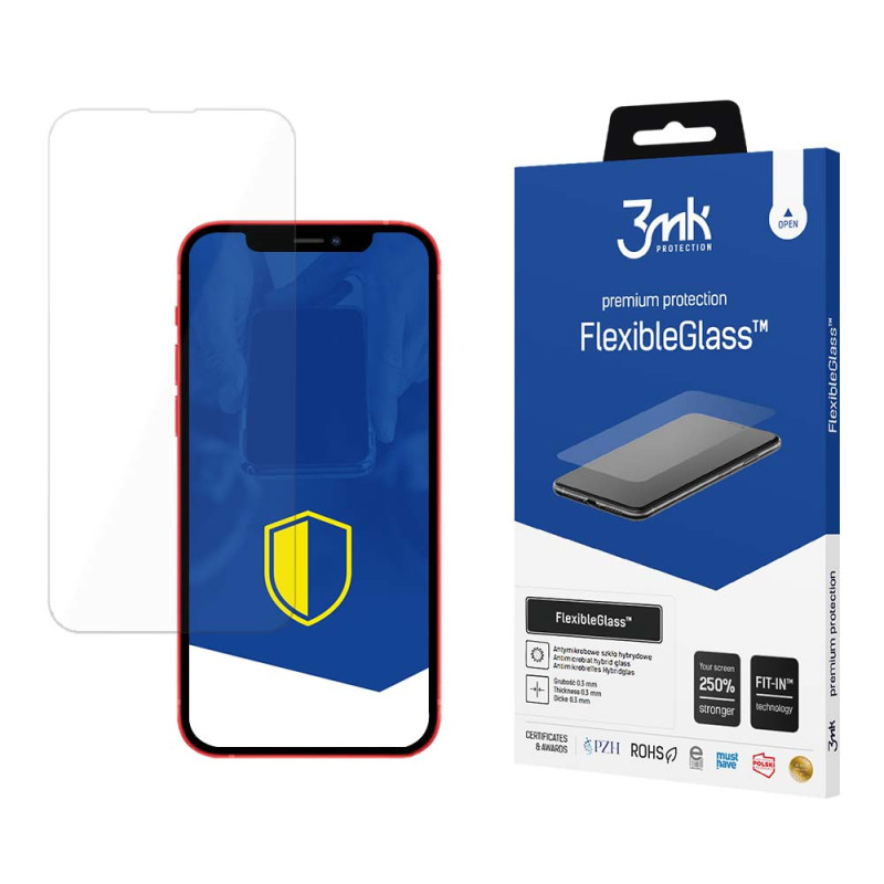 3mk FlexibleGlass™ hibridinis stiklas, skirtas iPhone 13 / iPhone 13 Pro