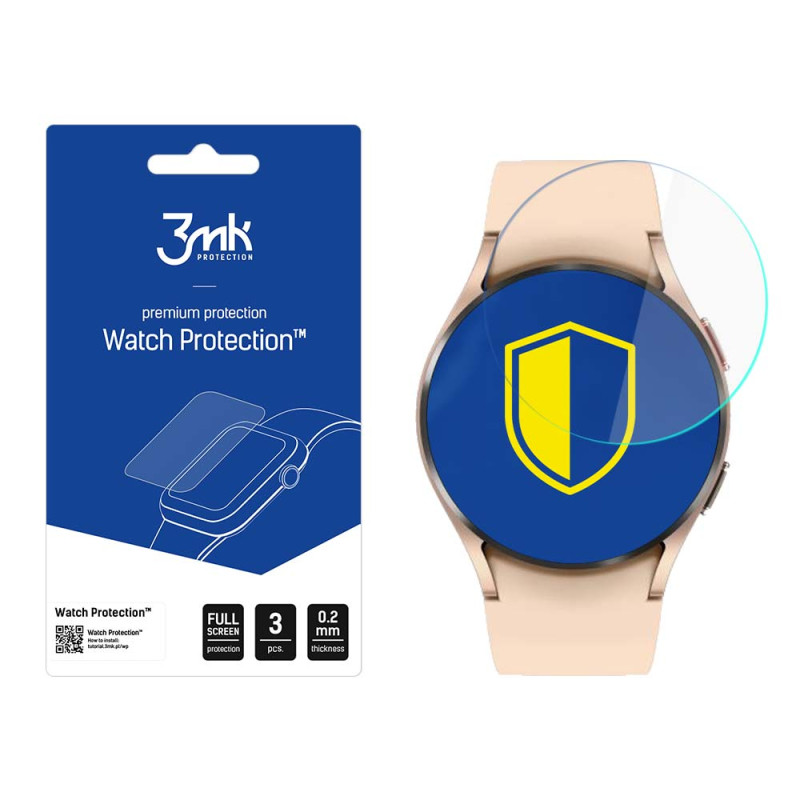 3mk Watch Protection™ v. FlexibleGlass Lite hibridinis stiklas, skirtas Samsung Galaxy Watch 4 40 mm