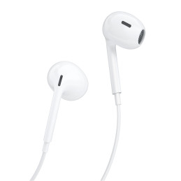 Dudao į ausis įdedamos ausinės su 3,5 mm mini lizdo jungtimi balta (X14PRO)