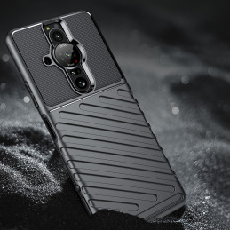 Thunder Case lankstus šarvuotas dangtelis, skirtas Sony Xperia Pro-I juodas