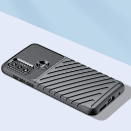 Thunder Case lankstus šarvuotas dėklo dangtelis, skirtas Motorola Moto G Play 2022 juodas