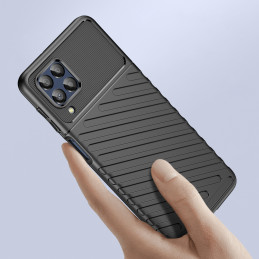 Thunder Case lankstus šarvuotas dėklas Samsung Galaxy M53 5G juodas