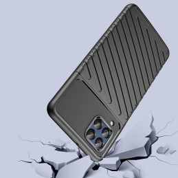 Thunder Case lankstus šarvuotas dėklas Samsung Galaxy M53 5G juodas