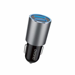 Dudao automobilinis įkroviklis 2x USB 3.4A pilka (R5s pilka)