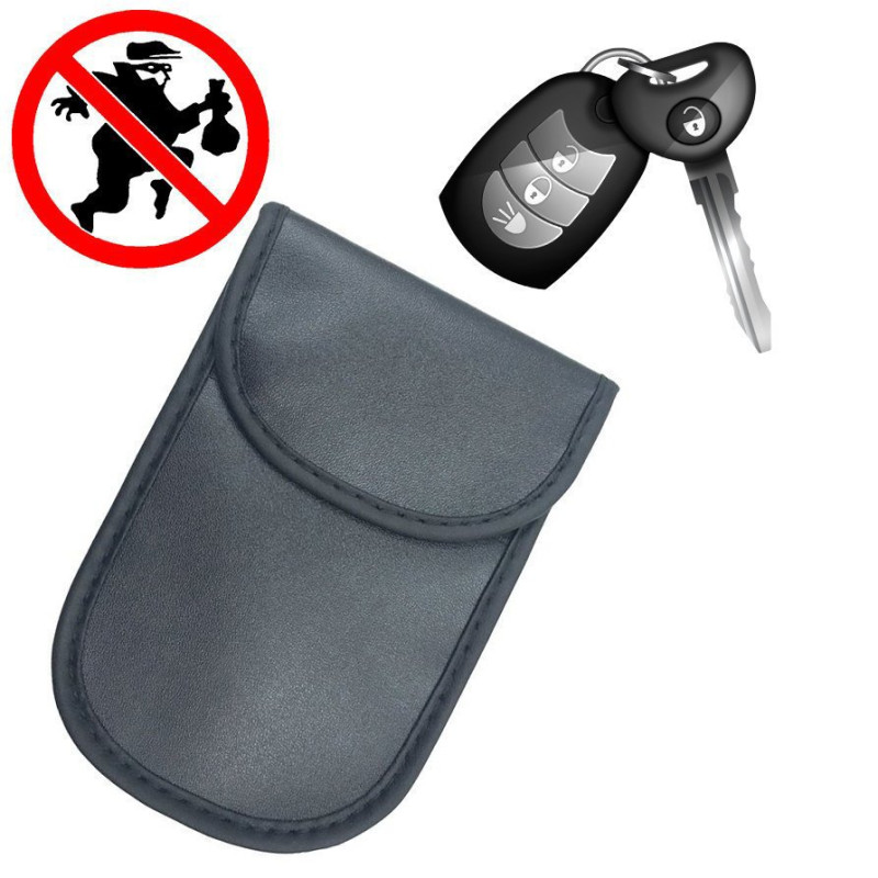 Apsaugos nuo vagystės automobilio raktų dėklas, blokuojantis radijo bangas, dangtelis be rakto Faraday dėžutės Faraday n...