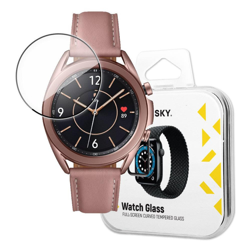 Wozinsky Watch Glass hibridinis stiklas, skirtas Samsung Galaxy Watch 3 45 mm juodas