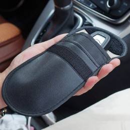 Apsaugos nuo vagystės automobilio raktų dėklas, blokuojantis radijo bangas, dangtelis be rakto Faraday dėžutės Faraday n...