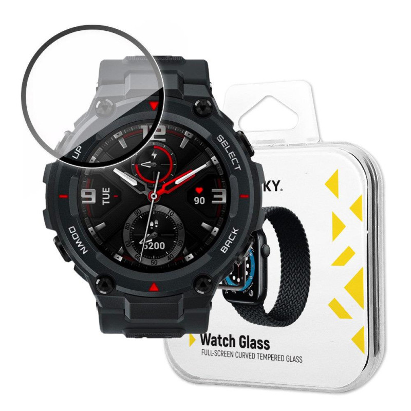 Wozinsky Watch Glass hibridinis stiklas, skirtas Xiaomi Amazfit T-Rex juodas