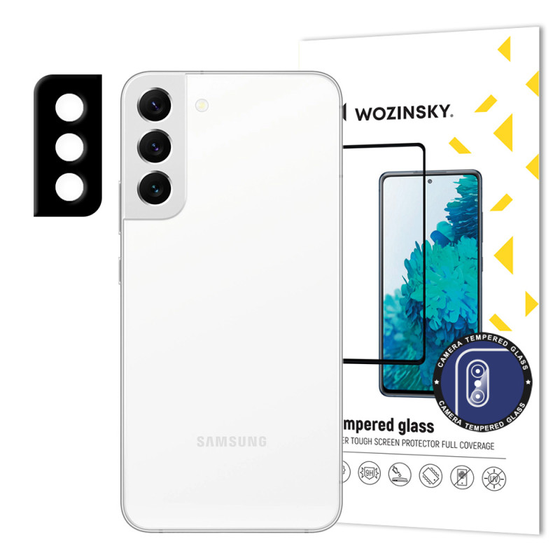 Wozinsky Full Camera Glass 9H grūdintas stiklas visai Samsung Galaxy S22+ (S22 Plus) kamerai