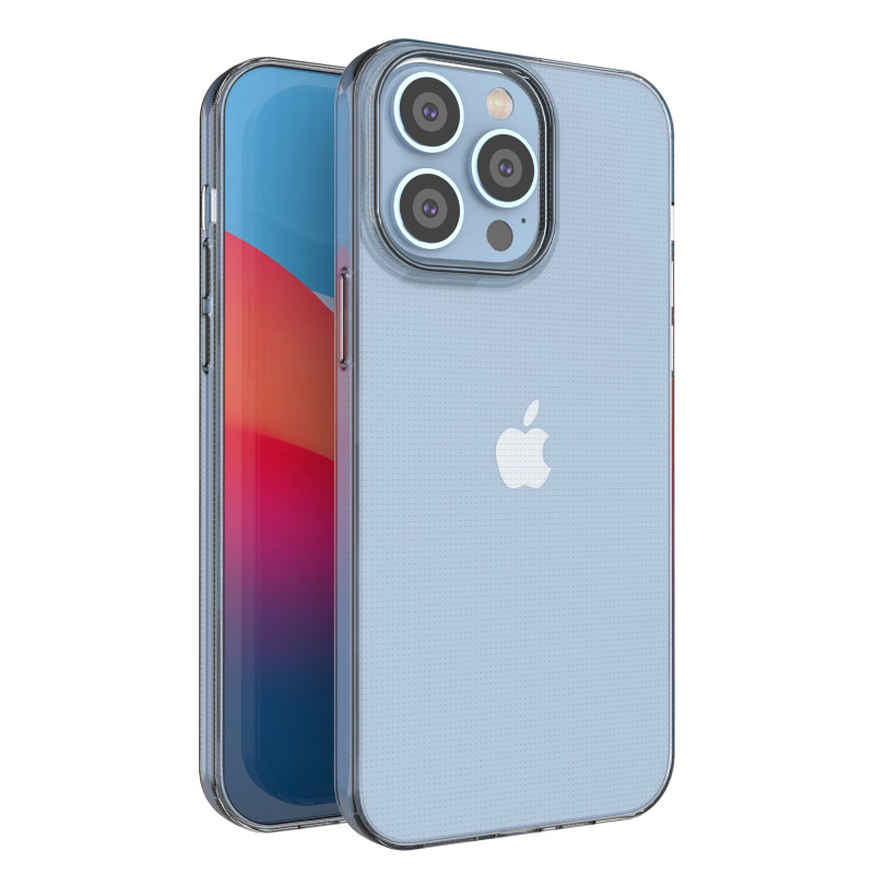 Ultra Clear 0,5 mm iPhone 14 Pro Max gelio dėklo dangtelis skaidrus