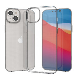 Ultra Clear 0,5 mm iPhone 14 Plus gelio dėklas, skaidrus
