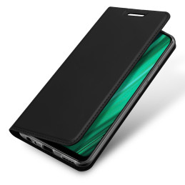 Dux Ducis Skin Pro dėklo dėklo dangtelis su atvartu Realme Narzo 50A juodas