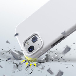 Choetech MFM apsaugos nuo kritimo dėklas, skirtas MagSafe, skirtas iPhone 13, baltas (PC0112-MFM-WH)