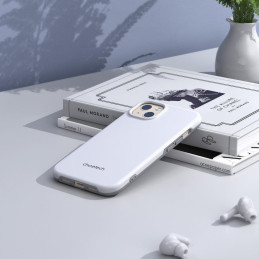 Choetech MFM apsaugos nuo kritimo dėklas, skirtas MagSafe, skirtas iPhone 13, baltas (PC0112-MFM-WH)