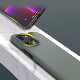 Choetech MFM apsaugos nuo kritimo dėklas Made For MagSafe dėklas iPhone 13 Pro žalias (PC0113-MFM-GN)