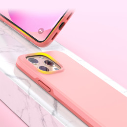 Choetech MFM apsaugos nuo kritimo dėklas Made For MagSafe iPhone 13 Pro rožinis (PC0113-MFM-PK)