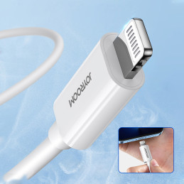 Joyroom S-M430 Lightning / USB-C MFi PD laidas 27W 3A 1,2m - baltas