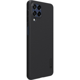 Nillkin Super Frosted Shield Pro patvarus dėklo dangtelis, skirtas Samsung Galaxy M53 5G juodas