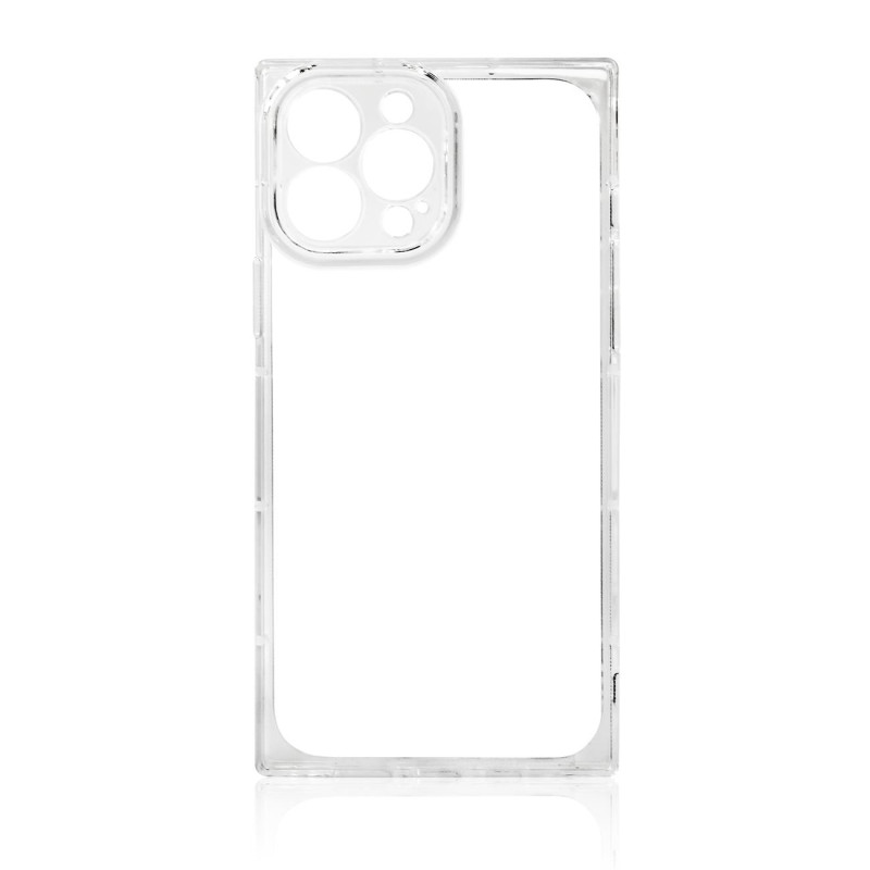 Kvadratinis skaidrus dėklas, skirtas Samsung Galaxy A12 5G skaidrus gelio dangtelis