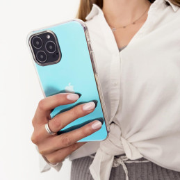 Aurora Case dėklas skirtas Xiaomi Redmi Note 11 neoninės gelio mėlynos spalvos dangteliui