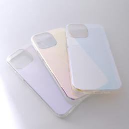 „Aurora Case“ dėklas, skirtas „iPhone 13 Pro Max“, gelinis vaivorykštinis dangtelis