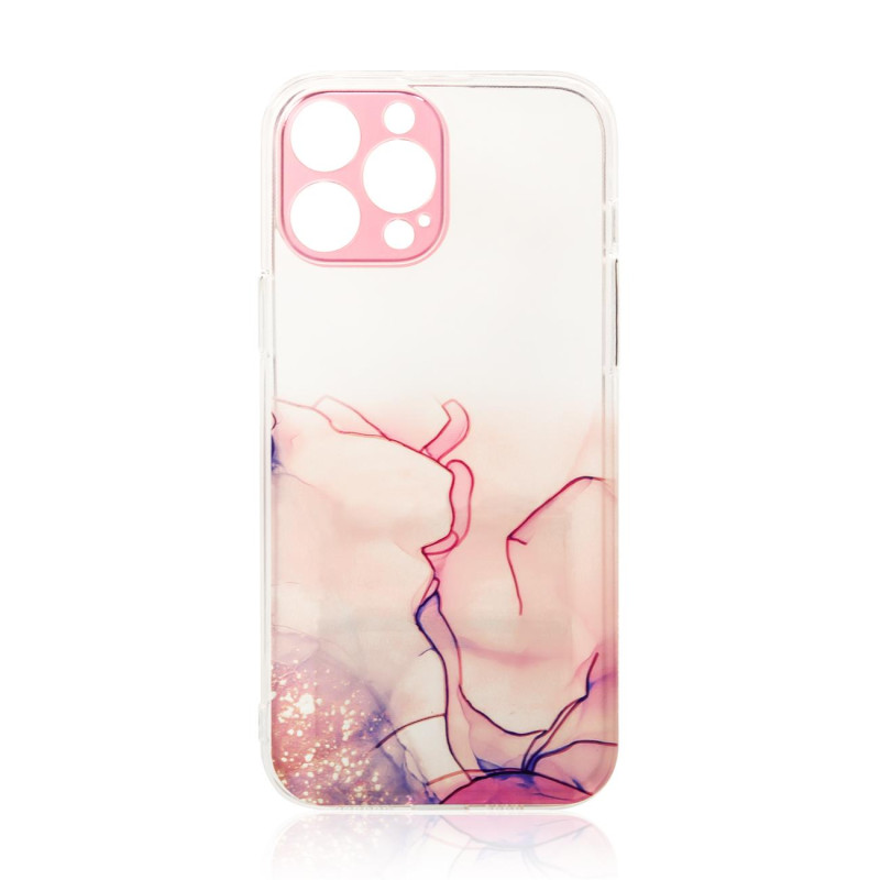 Marble Case dėklas, skirtas Xiaomi Redmi Note 11, rožinis marmurinis gelio dangtelis