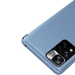Clear View Case atverčiamas dangtelis, skirtas Realme 9 Pro + (9 Pro Plus) juodas