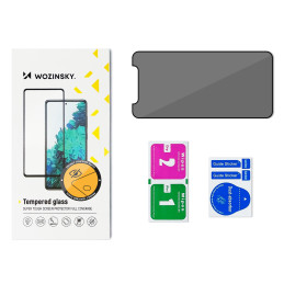 Wozinsky Privacy Glass grūdintas stiklas, skirtas iPhone 14 Pro su apsaugos nuo šnipinėjimo privatumo filtru