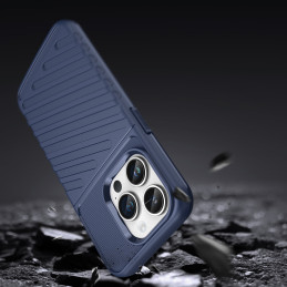 Thunder Case iPhone 14 Pro dėklas, šarvuotas dangtelis, mėlynas
