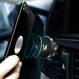 Wozinsky magnetinis automobilio grotelių laikiklis juodas (WMH-04)