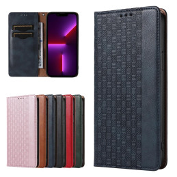 Magnetinio dirželio dėklas iPhone 14 Pro dėklas, atverčiamas dangtelis, piniginė, mini diržas, stovas, mėlynas