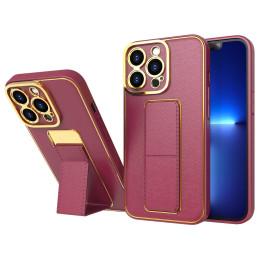 Naujas Kickstand Case dėklas skirtas iPhone 13 Pro su raudonu stovu